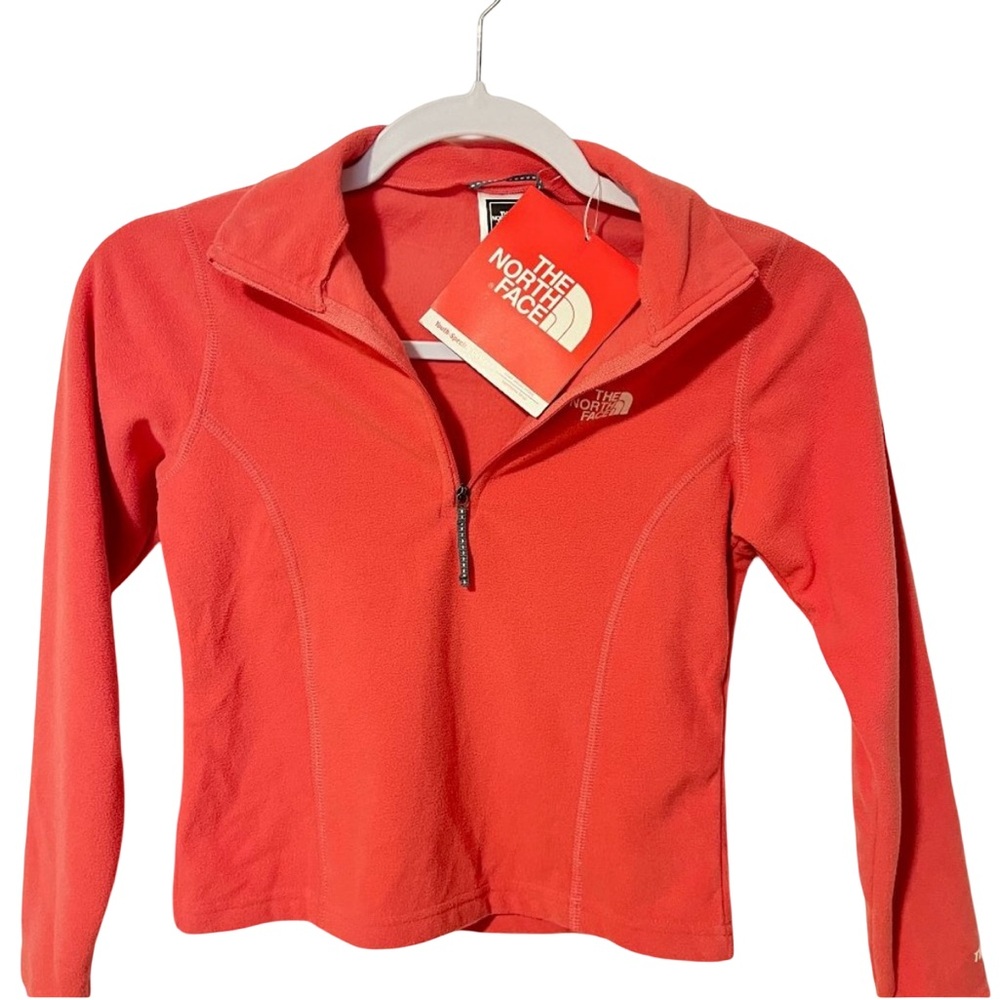 NWT The North Face Sparrow Pink 1/4 zip  pullover  sz S